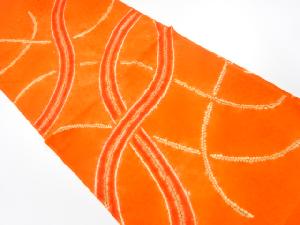 未使用品　正絹　絞り　帯揚げ